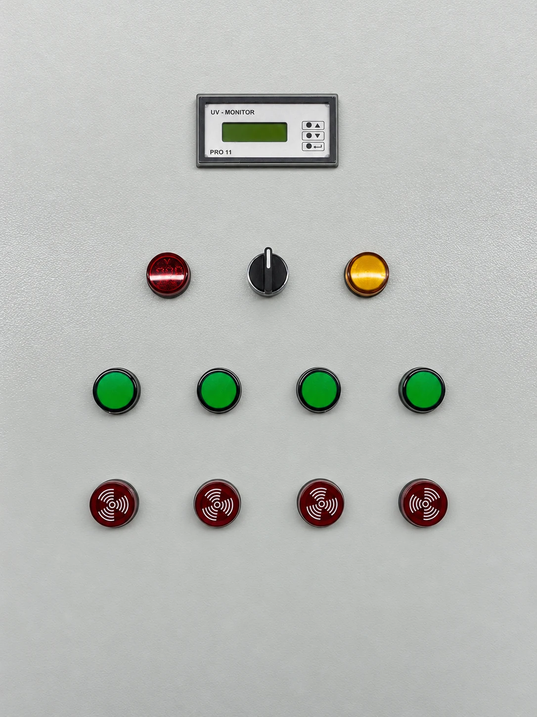 UV monitoring cabinet