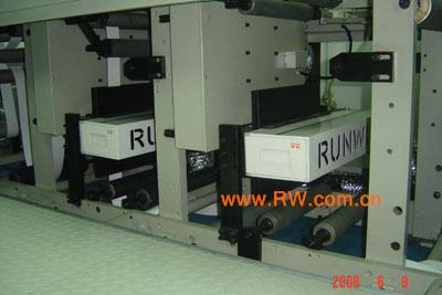 UV curing installed on label printers